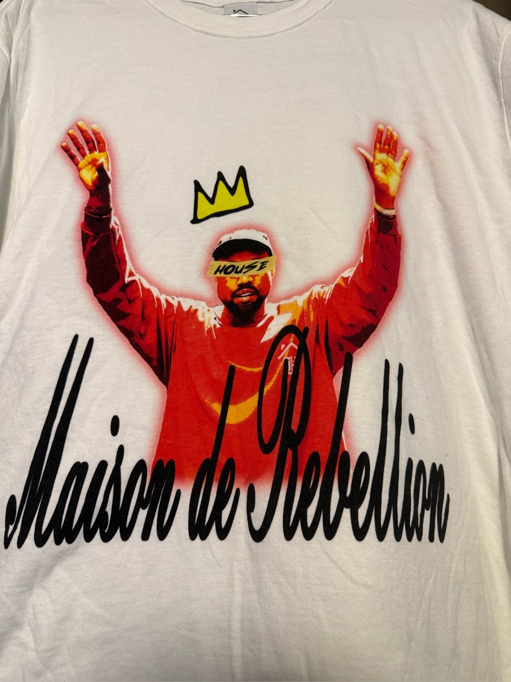 Kanye West Tee “House of rebellion” streetwear, ye